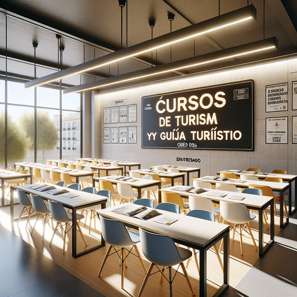 Cursos Turismo y Guía Turístico SEPE 2026: Gratis