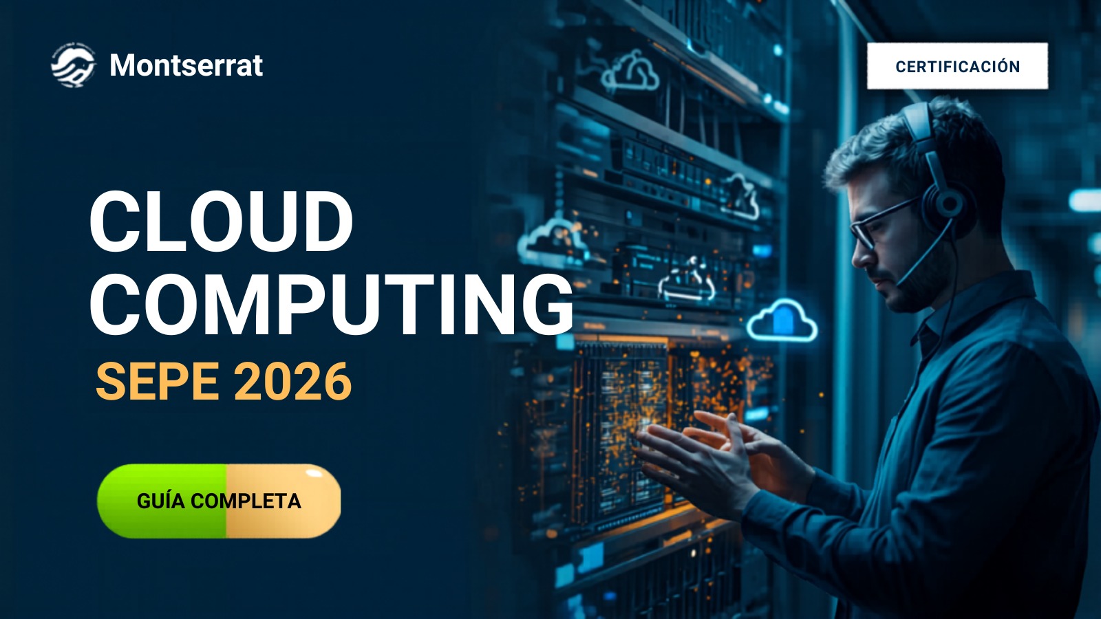 Curso cloud computing SEPE 2026 AWS Azure y Google Cloud gratis guía completa