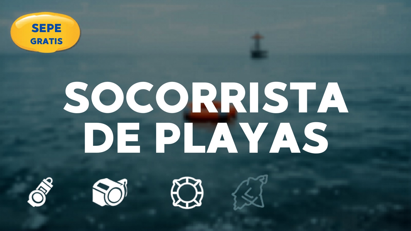 Curso Socorrista de Playas SEPE 2026 (AFDP0209): gratis, requisitos y temporada de costa