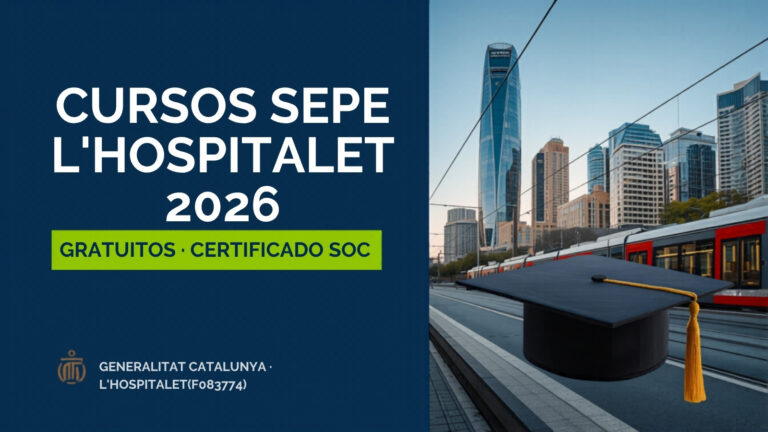 Cursos SEPE L’Hospitalet 2026: Gratuitos con Certificado - Cursos SEPE