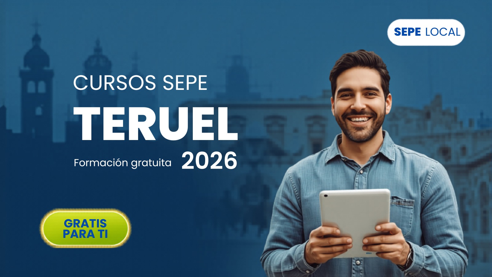 Cursos SEPE Gratis en Teruel 2026: Formación Gratuita