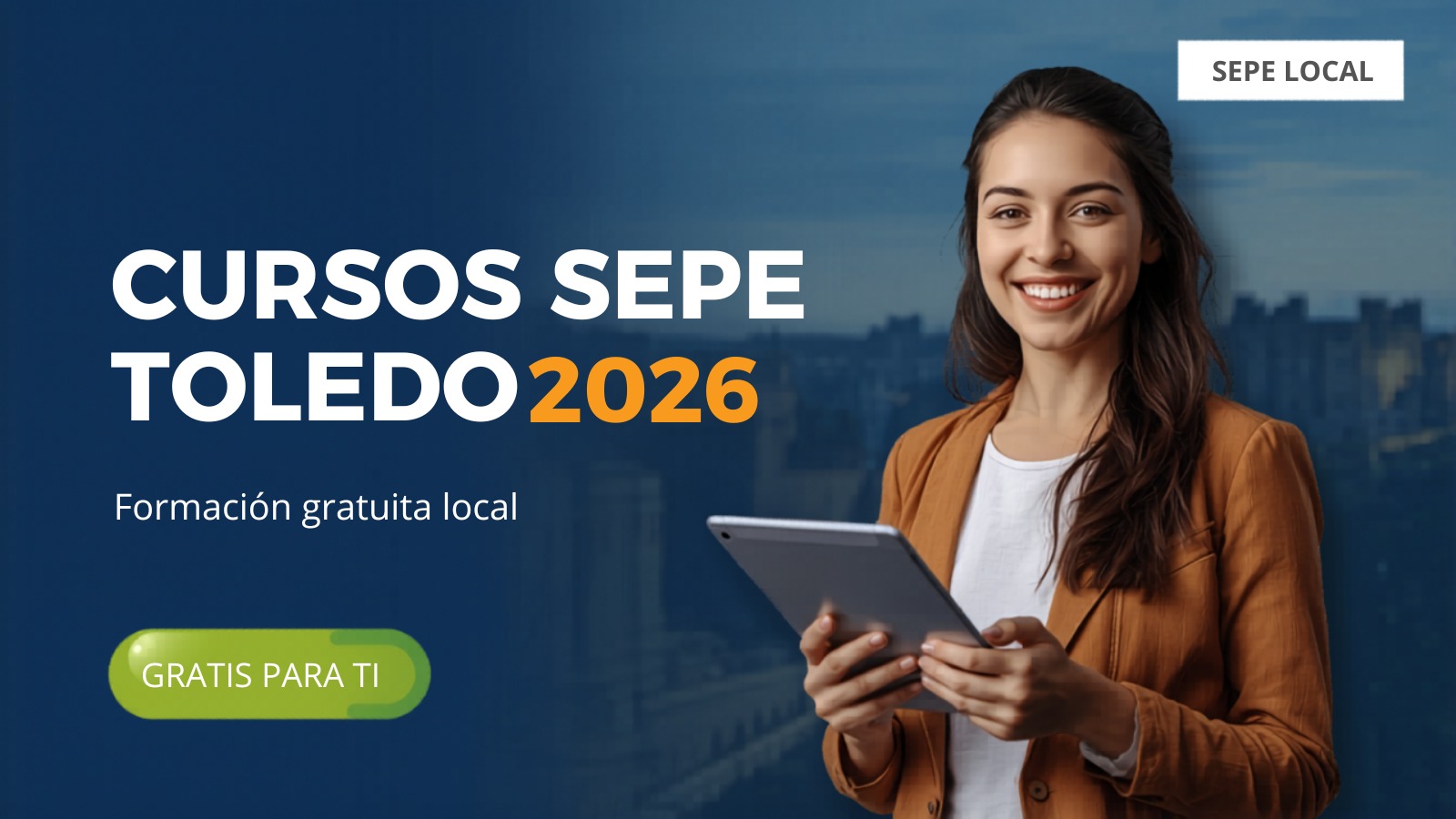 Cursos SEPE Gratis en Toledo 2026: Formación Gratuita