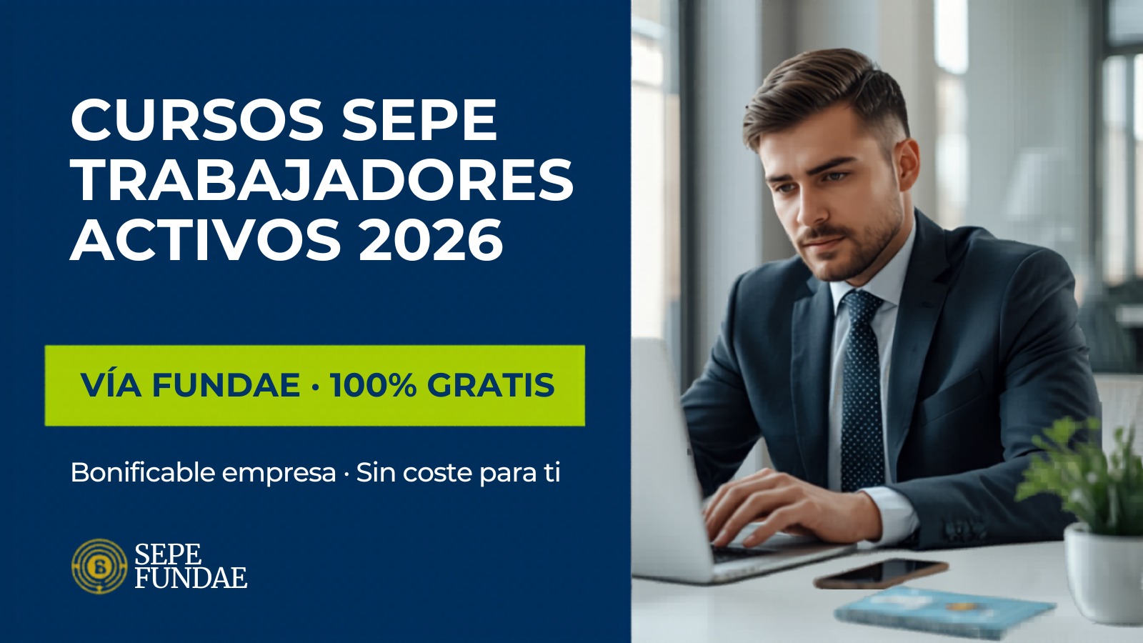 Cursos SEPE para Trabajadores en Activo 2026 vía FUNDAE