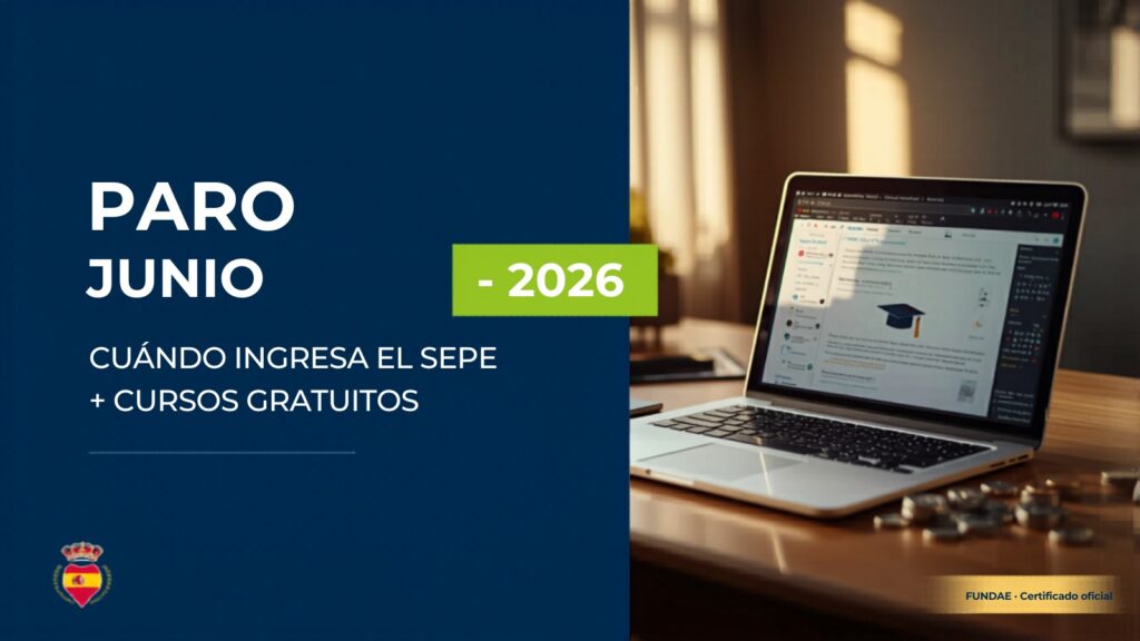 Fecha Cobro Paro Junio 2026: Cuándo Ingresa el SEPE + Cursos Gratuitos ...