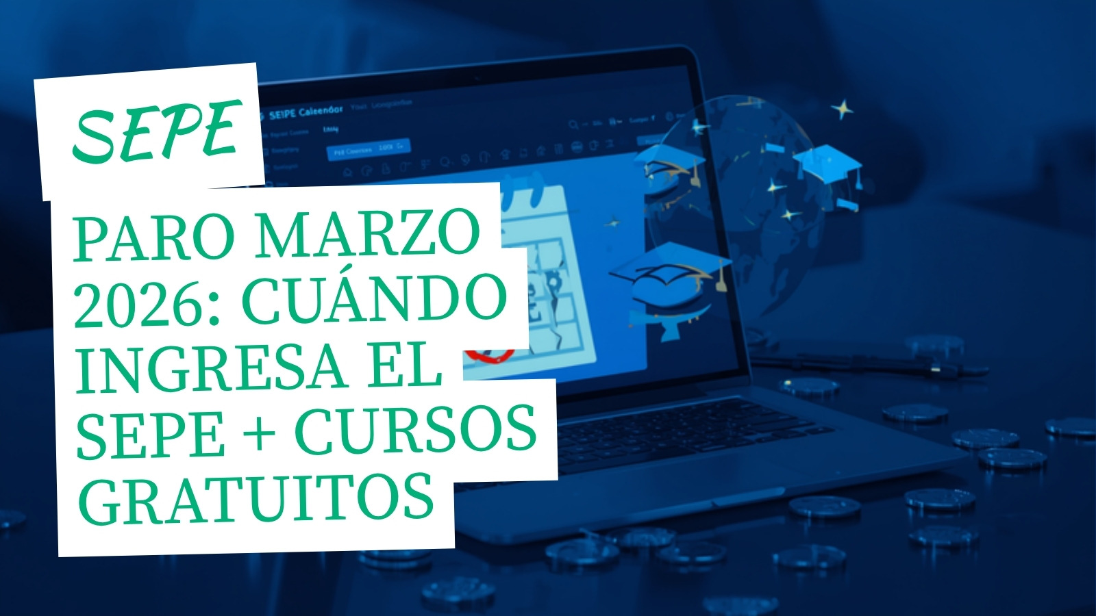 Fecha Cobro Paro Marzo 2026: Cuándo Ingresa el SEPE + Cursos Gratuitos Disponibles