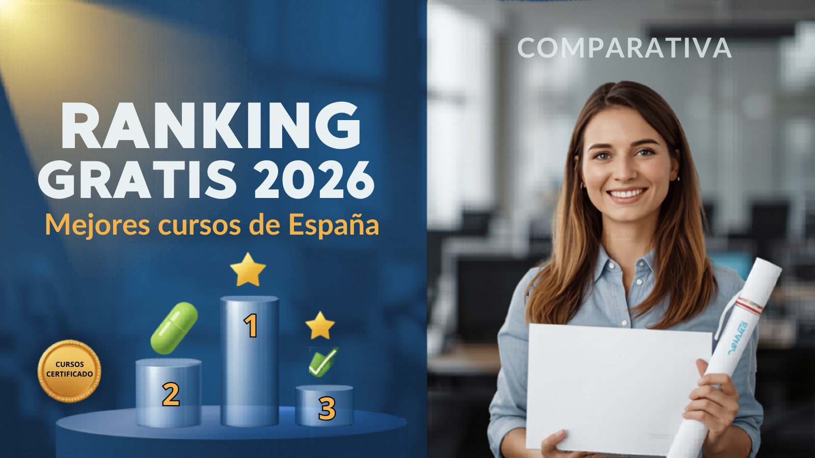 Ranking mejores cursos IA gratis España 2026 comparativa completa con certificado