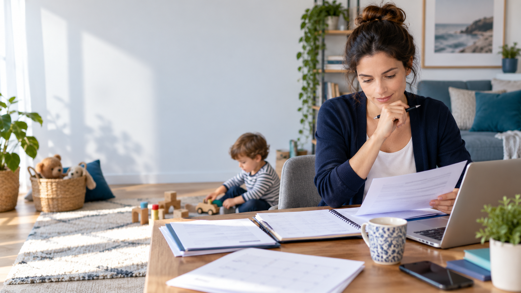 Deducción por maternidad durante una excedencia: cuándo se mantienen los 100 euros al mes